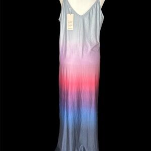 Ombre Tank Summer Adjustable Strap Dress 2XL BNWT